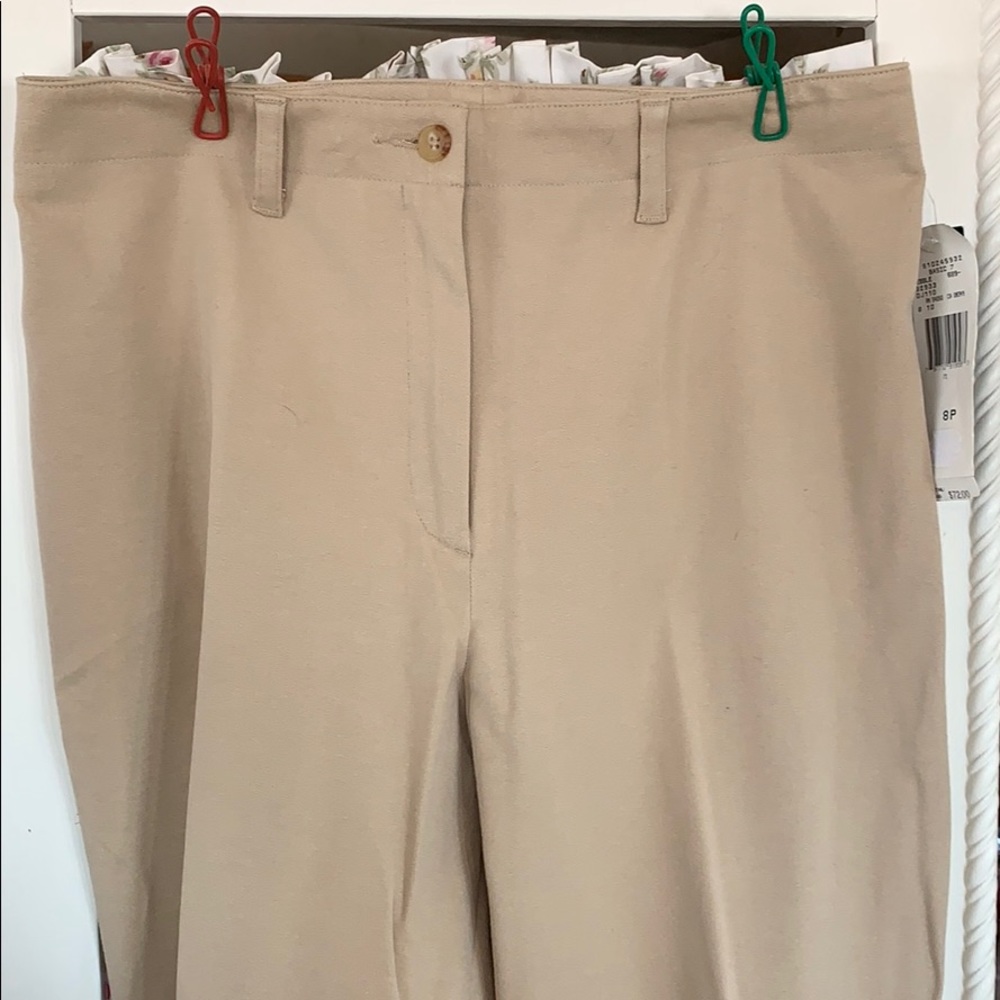 3 pair ladies slacks. Lauren, Bauer, BR. SZ 6&8
